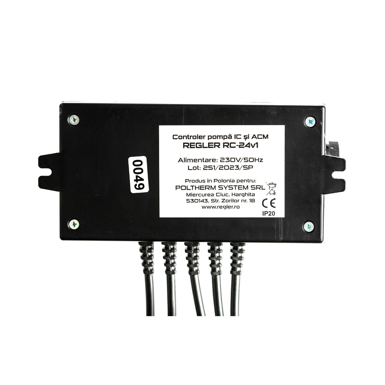 REGLER RC 24v1 - controler pompă IC și ACM (model standard)