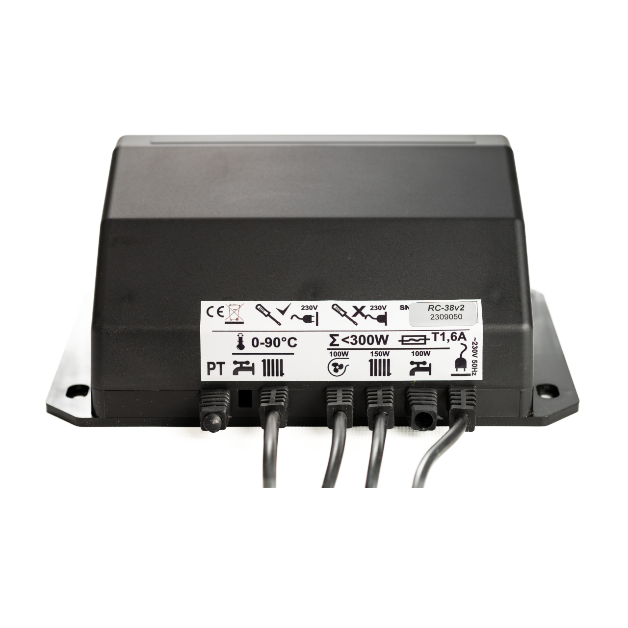 REGLER RC 38v2 - controler pompă IC și ventilator (opțional senzor gaze evacuare)