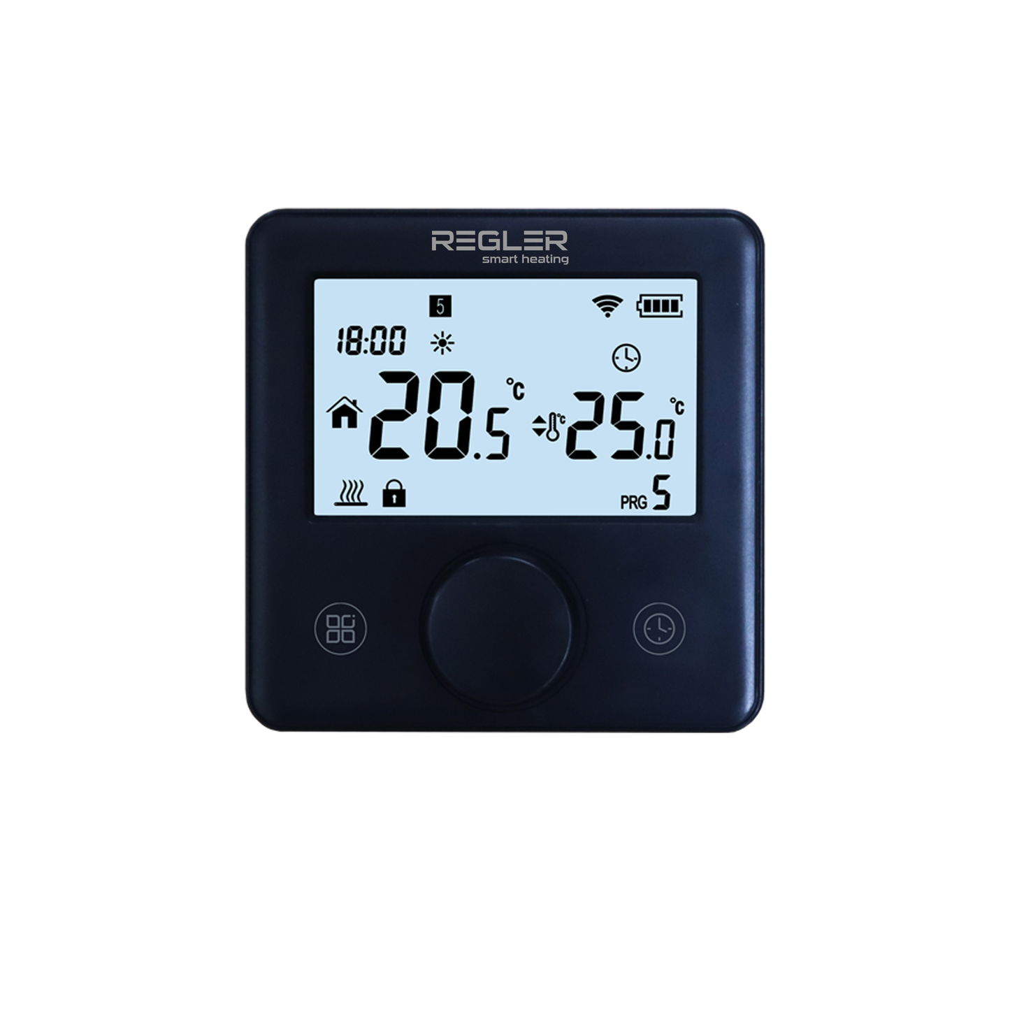 Termostat de camera Smart Regler RG-T311B-WF, Tuya, Smart Life
