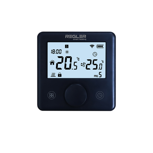 Termostat de camera Smart Regler RG-T311B-WF, Tuya, Smart Life