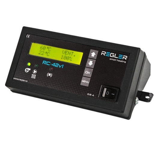 REGLER RC 42v1 PID pentru centrale peste 35 kW, comanda pompa si ventilator