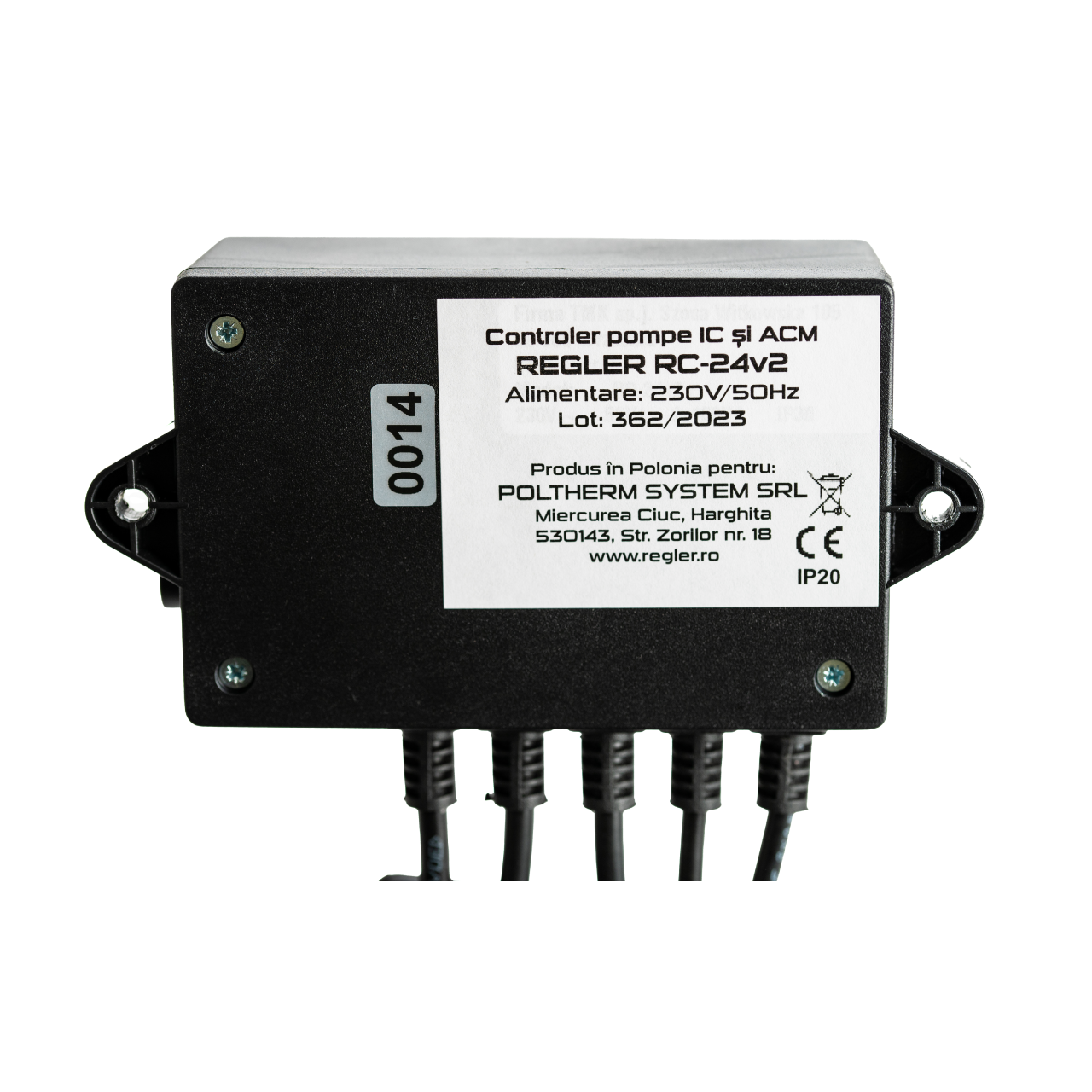 REGLER RC 24v2 - controler pompă IC și ACM (model avansat)