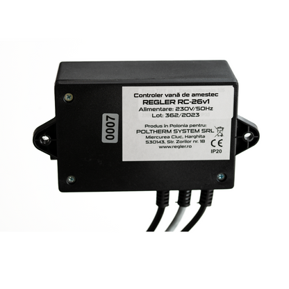 REGLER RC 26v1 (cu 1 senzor, pentru vana)