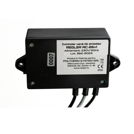 REGLER RC 26v1 (cu 1 senzor, pentru vana)