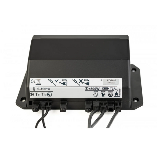 REGLER RC 26v2, comanda vana, pompa vana, optional pompa bypass