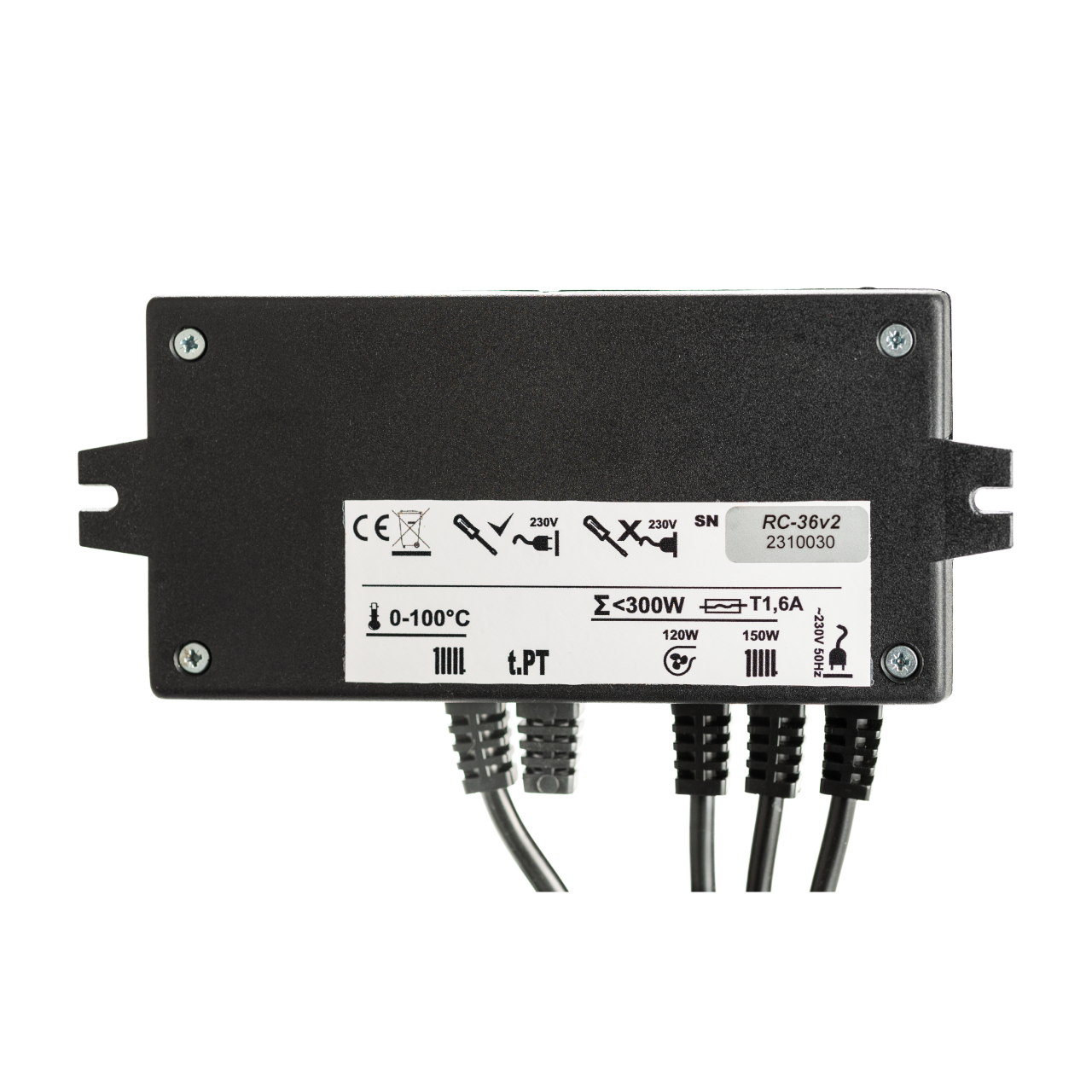 REGLER RC 36v2 - controler pompă IC și ventilator (opțional senzor gaze evacuare)