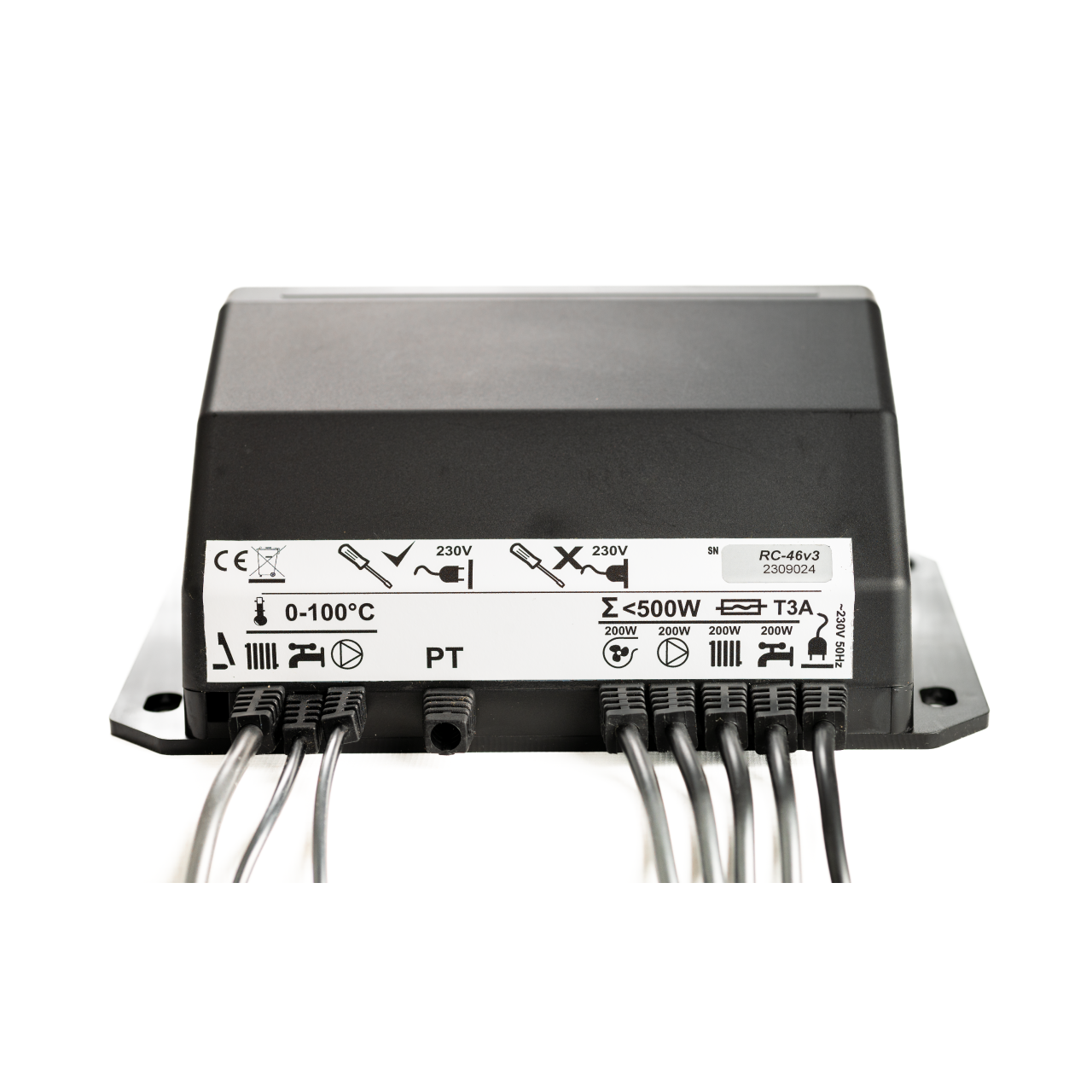 REGLER RC 76v4, echipat cu 5 senzori, comanda 4 pompe, vana de amestec, ventilator si snec