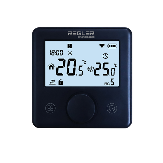 Termostat de cameră Regler 311W compatibilă cu unitate de comandă pentru încălizrea prin pardoseală Regler CB8
