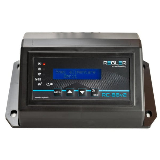 REGLER RC 86v2 aprindere automata, comanda pompa IC, ventilator si 2 snec