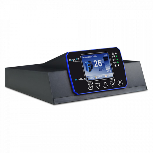 REGLER RC 48v2, comanda 2 circuite de incalzire, pompa ACM, vana si ventilator