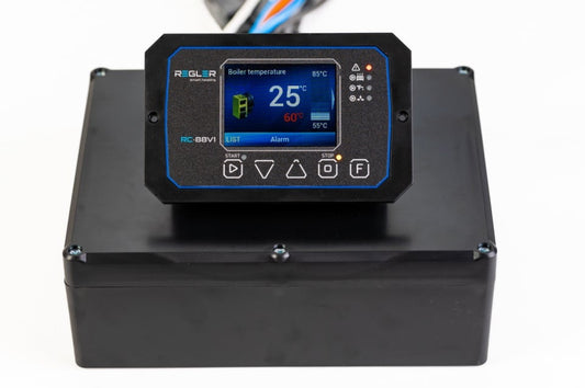 REGLER RC 88v1 (cu 4 senzori pentru 3 pompe, 1 vana, 2 snec, 1 ventilator)